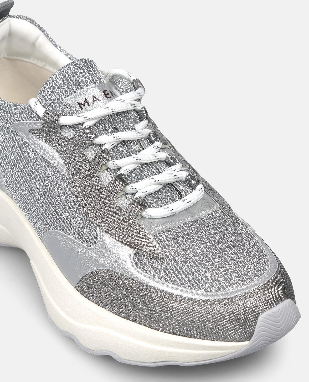 alma-en-pena-plateau-sneaker-silber-mit-metallic-details-4-5-cm image 4