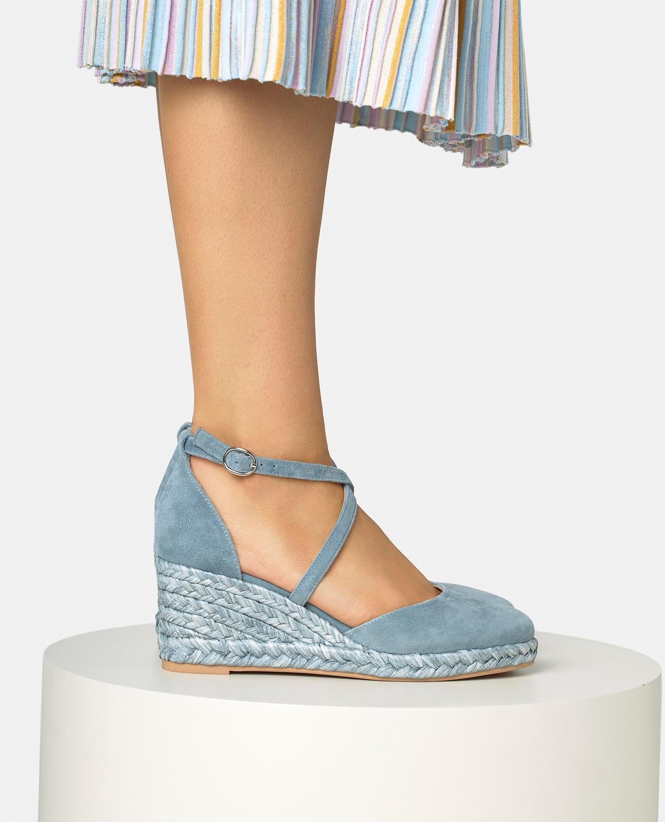 alma-en-pena-esparto-keilschuh-blau-keilsandalette-6-5-cm-mit-kn-chelriemen image 5