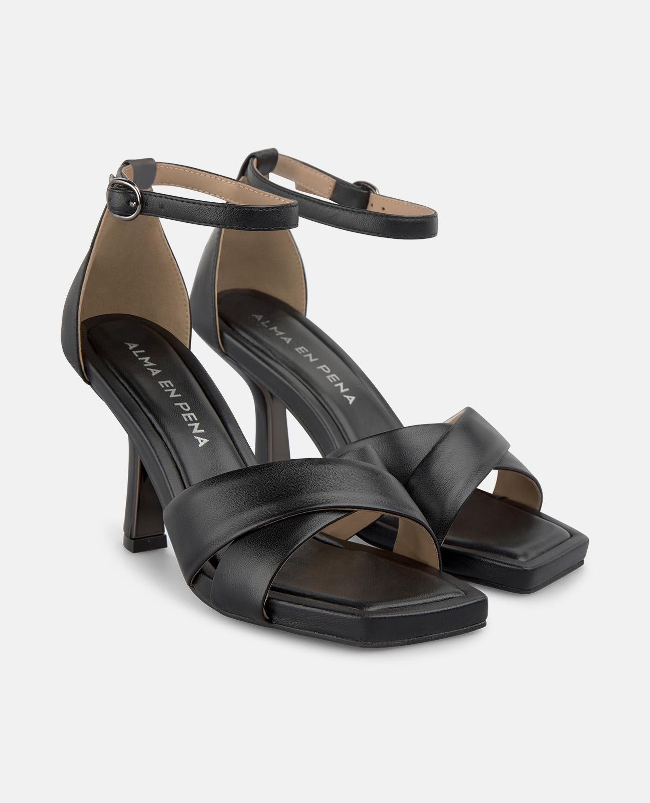 alma-en-pena-cross-strap-absatz-sandale-nappa-schwarz-9-cm image 2