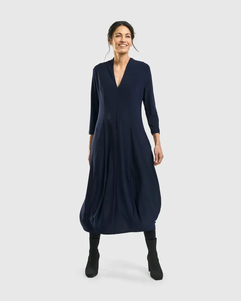 alembika-essential-cocoon-dress-night-jerseykleid image 1