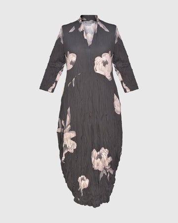 alembika-harper-crinkle-cocoon-kleid-roses-7sd128r image 8