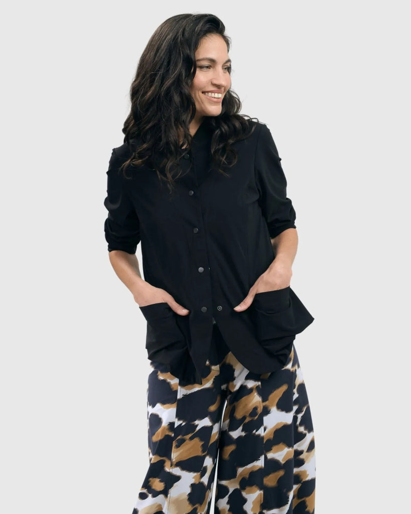 alembika-tekbika-relaxed-shirt-jacke-schwarz image 1