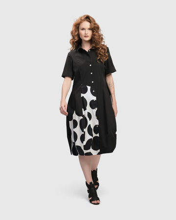 alembika-urban-lafayette-wonderful-shirtkleid-schwarz image 2