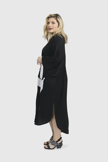 alembika-lotus-caftan-kleid-schwarz image 4