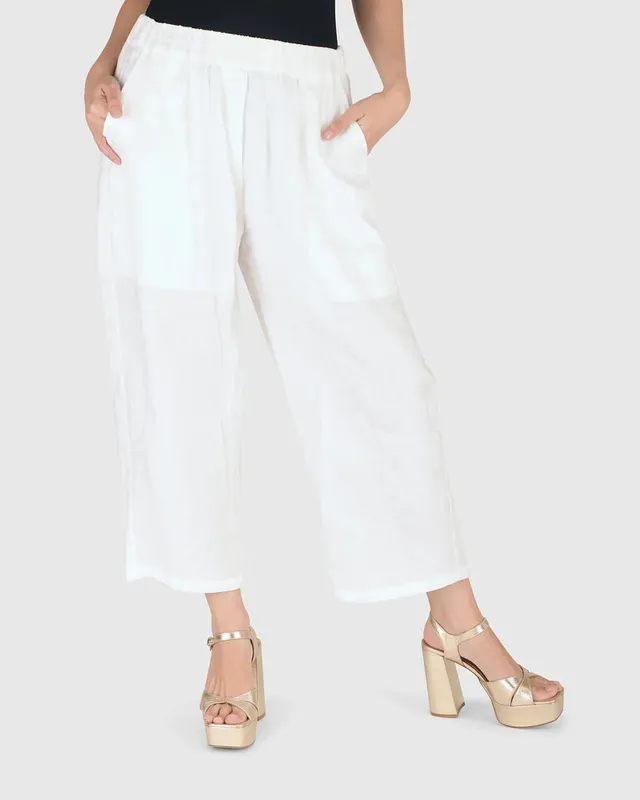 alembika-breeze-leinen-crop-hose-wei-sommerhose-aus-100-leinen image 1