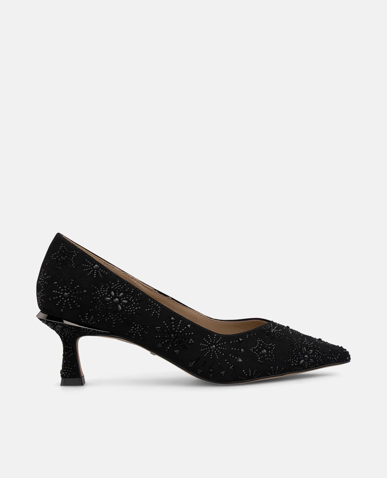 alma-en-pena-suede-evening-pumps-strass-schwarz-6-2-cm image 1