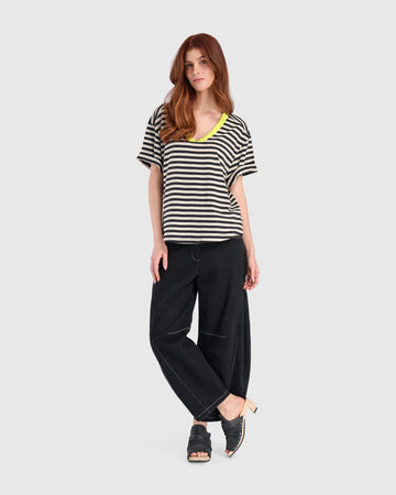 alembika-urban-freehand-t-shirt-streifen image 3