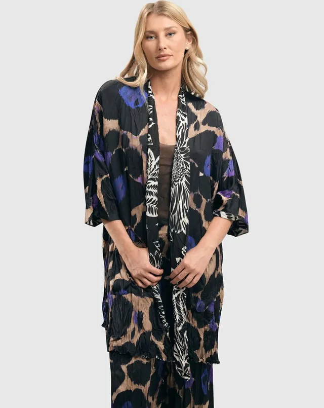 alembika-amethyst-crinkle-kimono-jacke-multi image 1
