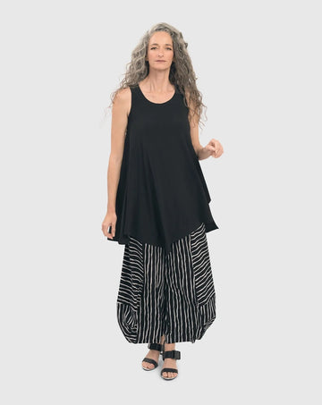 alembika-striped-punto-pants-damenhose-lines image 3