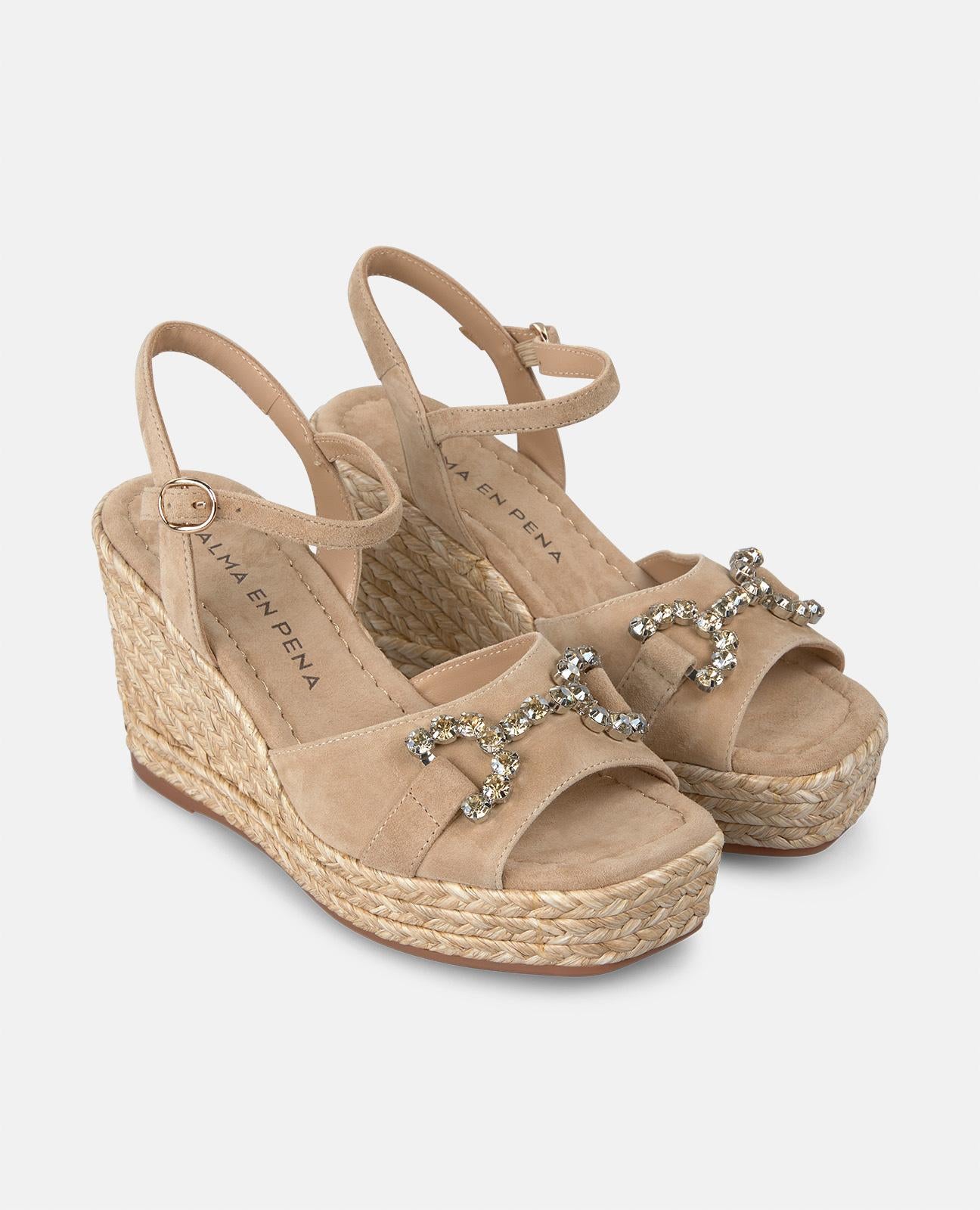 alma-en-pena-alfa-54267-keilsandalen-arena-strass-steigb-gel-9-8-cm image 2