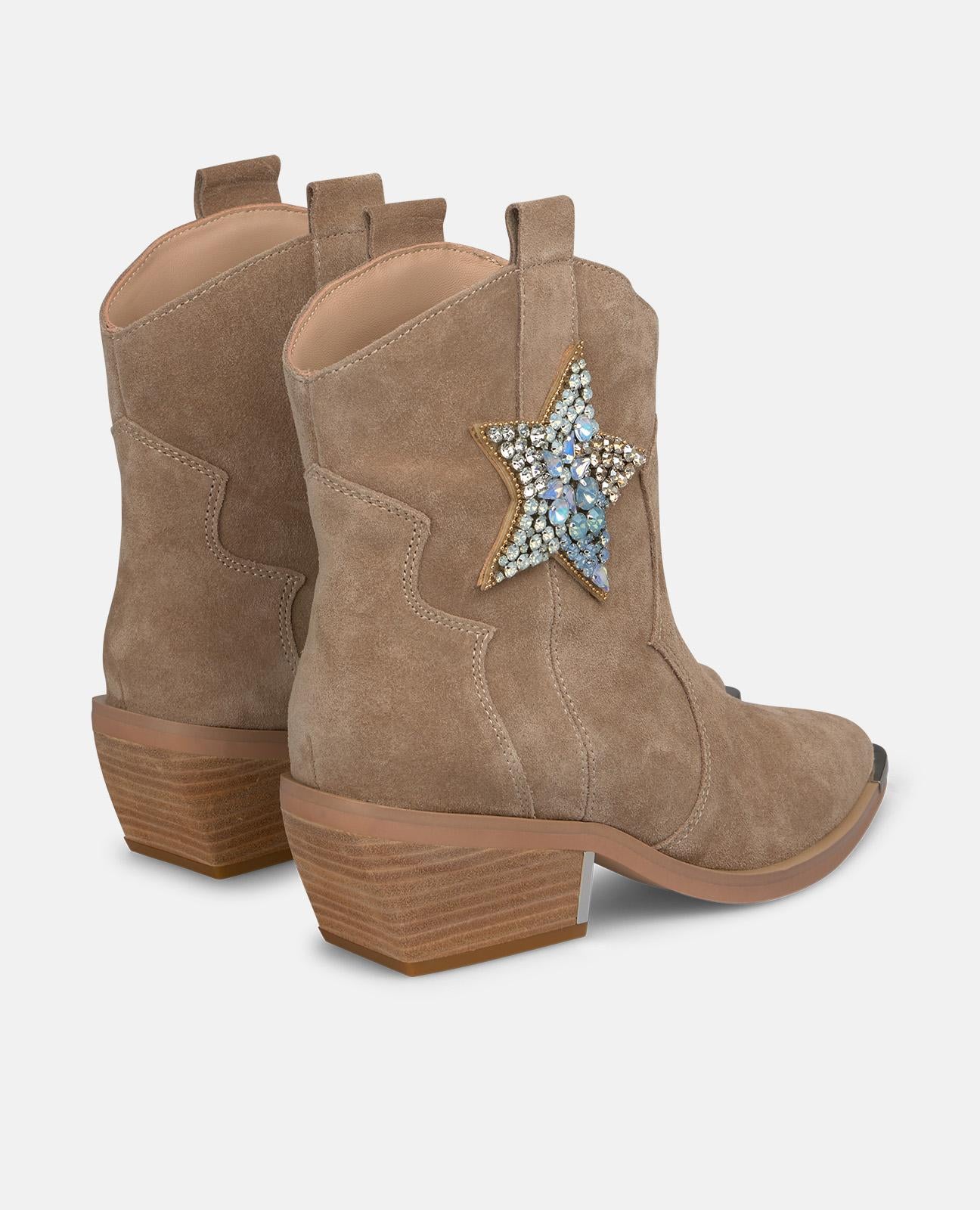 alma-en-pena-flache-stiefeletten-vison-mond-stern-4-5-cm image 4