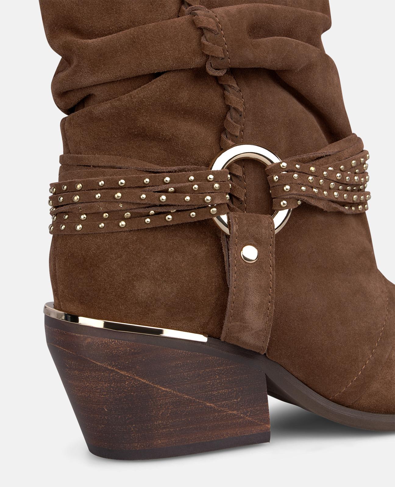 alma-en-pena-stiefeletten-velours-camel-mit-steigb-gel-6-5-cm image 4