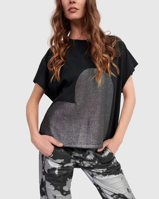 alembika-lola-heart-tee-t-shirt-silber image 1