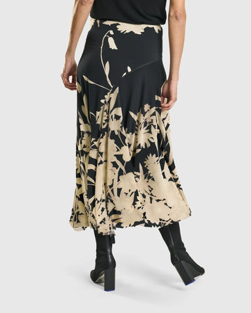 alembika-secret-garden-swing-skirt-floral-damen-rock image 3
