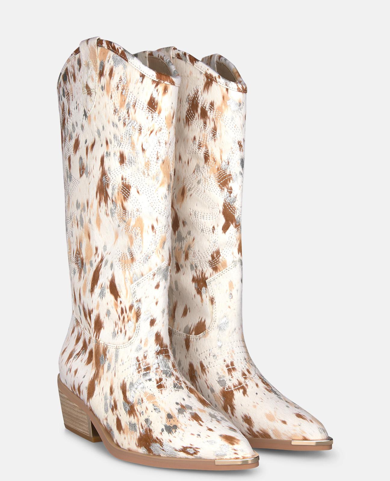 alma-en-pena-cowboy-boot-beige-5-cm image 3