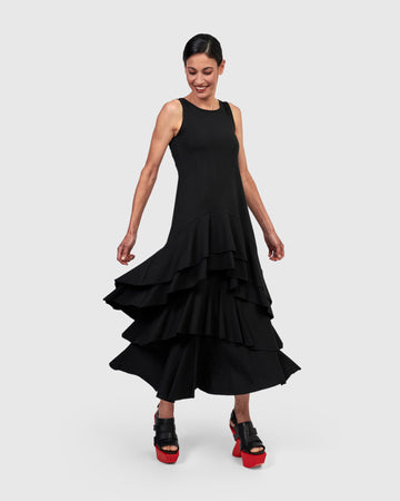 alembika-urban-staple-ruffle-tunik-schwarz image 2