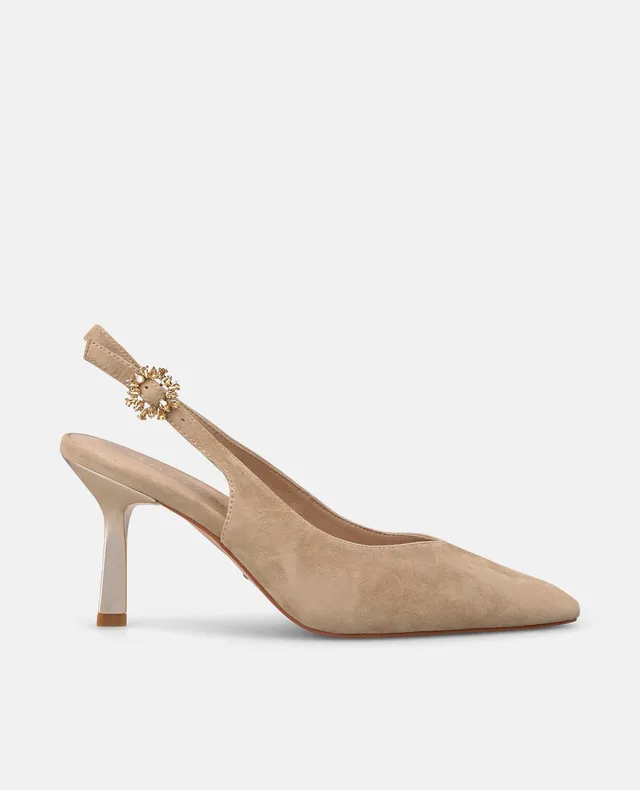alma-en-pena-suede-open-heeled-shoe-slingpumps-wildleder-8-cm-arena image 1