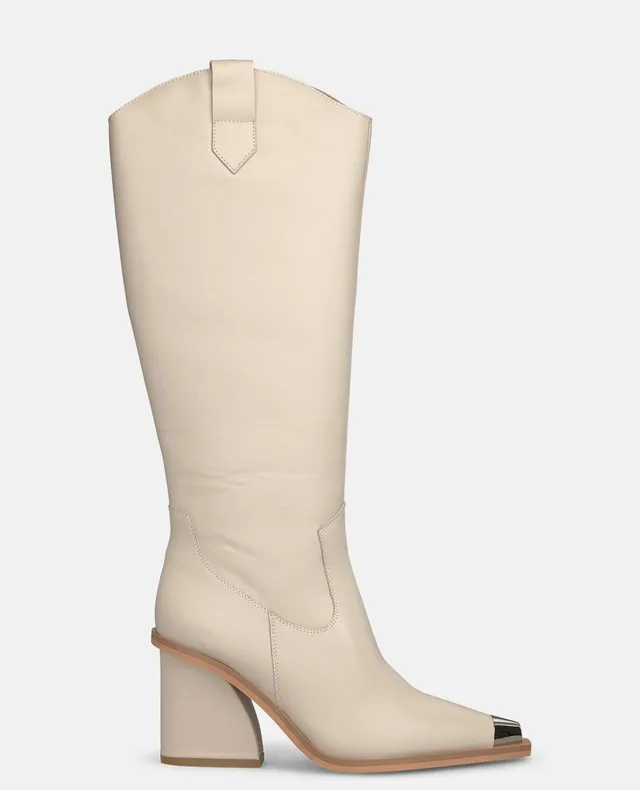 alma-en-pena-stiefel-strukturiert-damen-boots-wei-8-cm image 1
