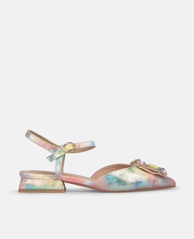 alma-en-pena-alfa-62950-pointe-flats-rosa-2-cm-mit-schmuck image 1