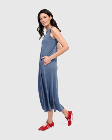 alembika-essential-sleeveless-midi-dress-blue-mist image 5