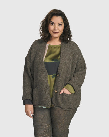 alembika-sylvia-crop-cardigan-taupe-aj228t image 2