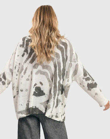 alembika-watercolor-boxy-sweater-stone-leinen-pullover image 5