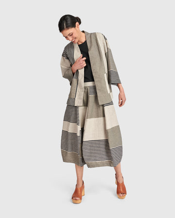 alembika-urban-constellation-jacke-sand-stripes-leichte-jacke image 2