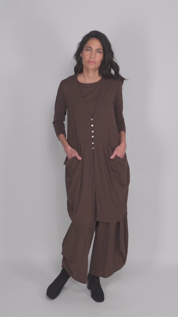 alembika-essential-draped-cocoon-jacke-coffee image 6