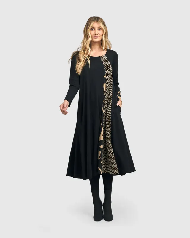 alembika-kathleen-midi-dress-mix-kleid image 1