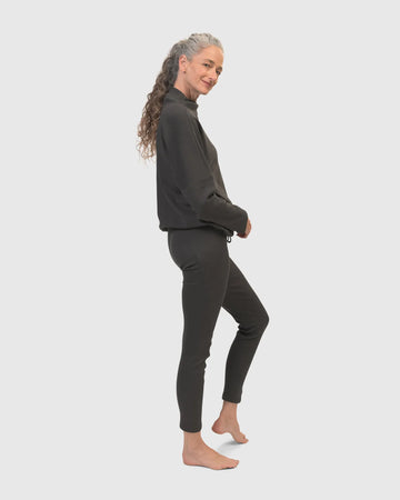 alembika-zen-drawstring-sweatshirt-charcoal-blouson-pullover image 6