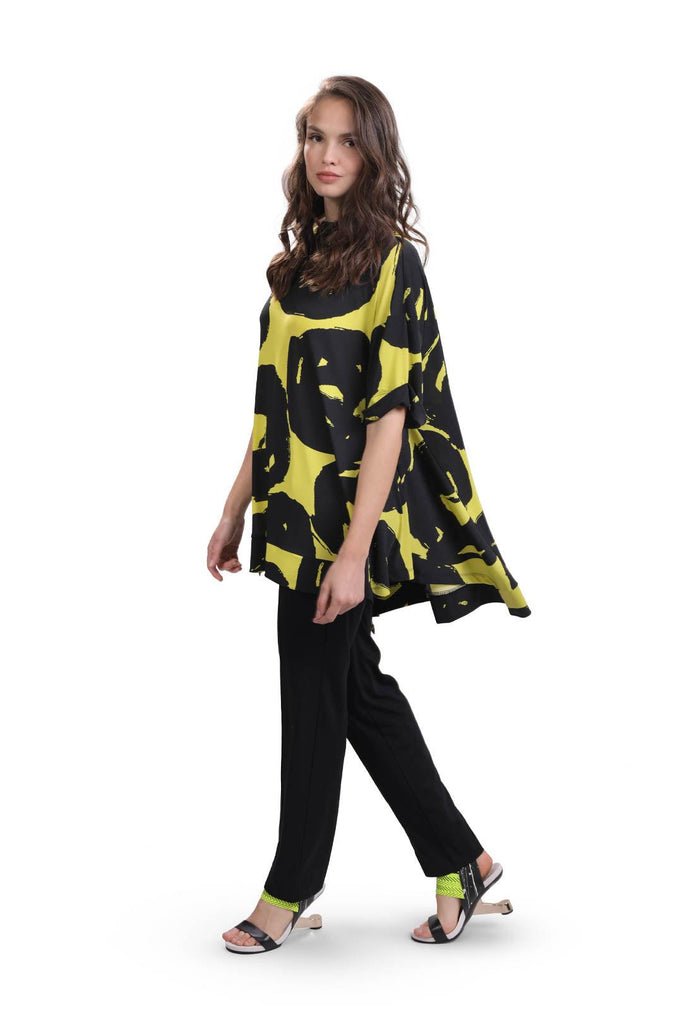 alembika-art-print-trapeze-top-lime image 1