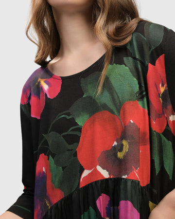 alembika-poppy-relaxed-dress-garden-midi-blumenkleid image 3