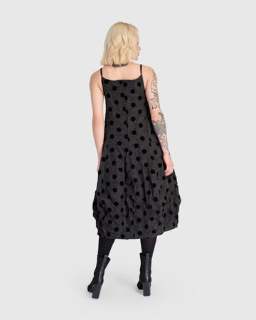 alembika-reve-tank-cocoon-dress-black-dots-tr-gerkleid-midi image 5