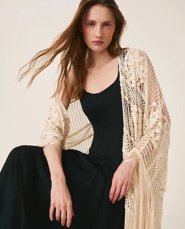 alma-en-pena-crocheted-kaftan-h-kel-kaftan-aus-baumwolle-in-wei-rmellos image 1