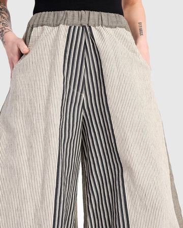 alembika-urban-marisol-wide-leg-hose-sand-stripes image 6