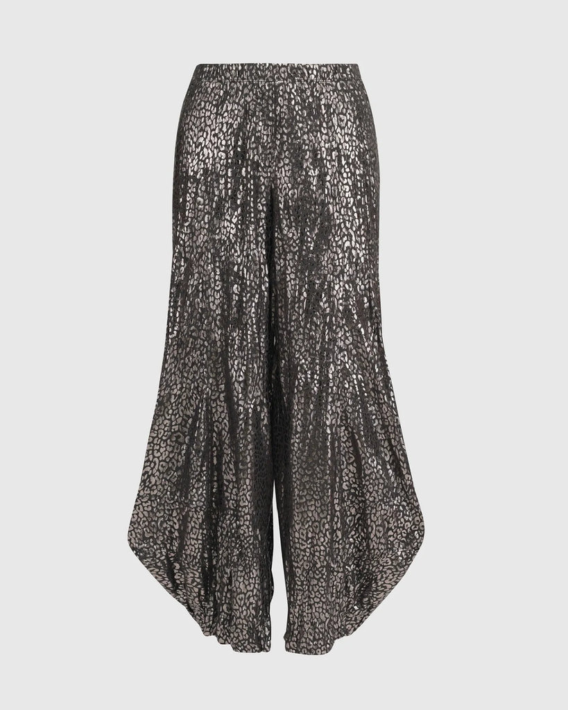 alembika-glimmer-punto-pants-hose-silber image 1
