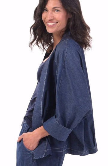 alembika-ray-jeansjacke-damen-denimblau-offen image 4