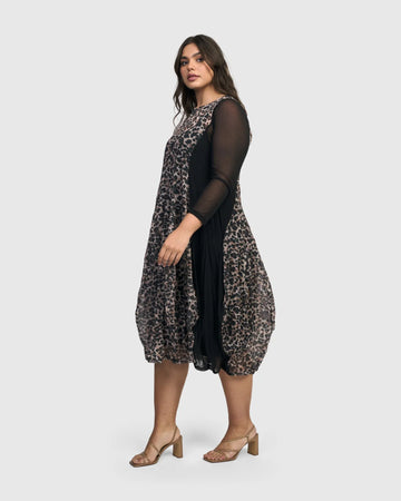 alembika-irina-crew-cocoon-kleid-leopard image 3