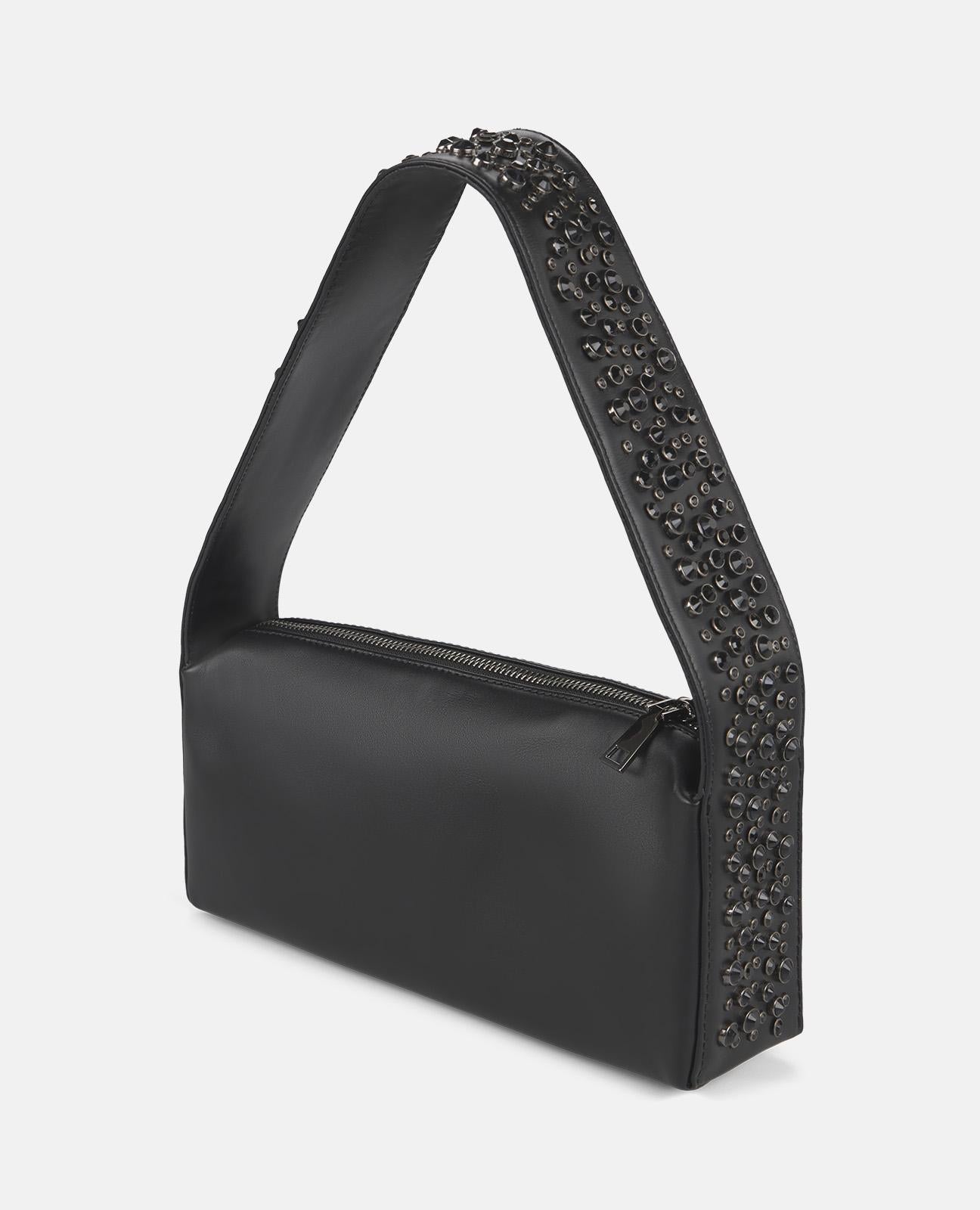 alma-en-pena-studded-handle-bag-henkeltasche-in-schwarz-mit-nieten image 6