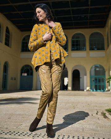 alembika-crocodile-iconic-stretch-jeans-ochre image 5