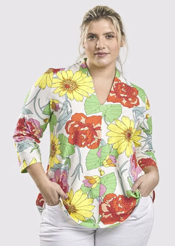 alembika-vibrant-v-neck-top-bloom-baumwolle image 4