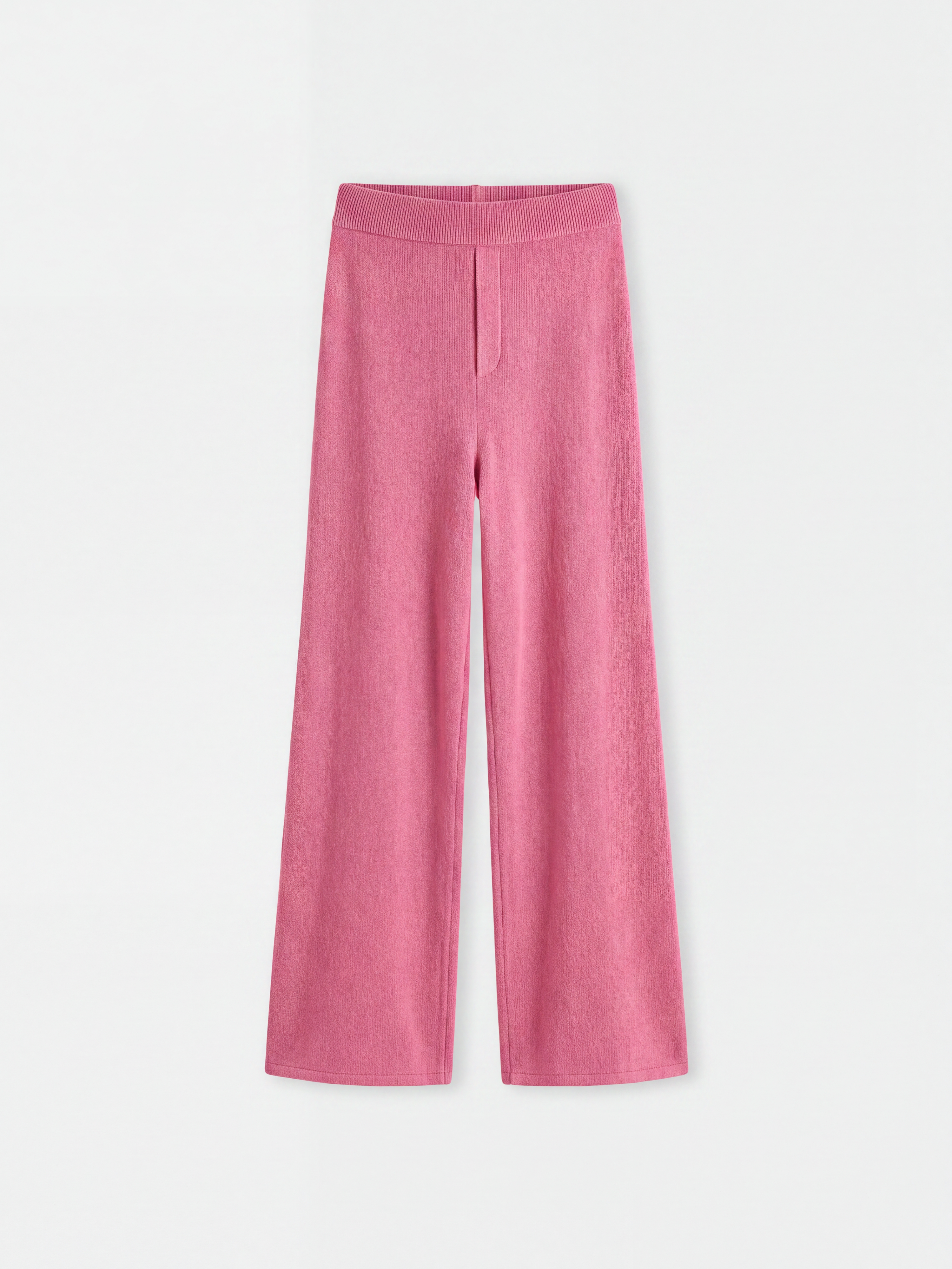 absolut-anneli-ausgestellte-kaschmirhose-f-r-damen-rosa image 1