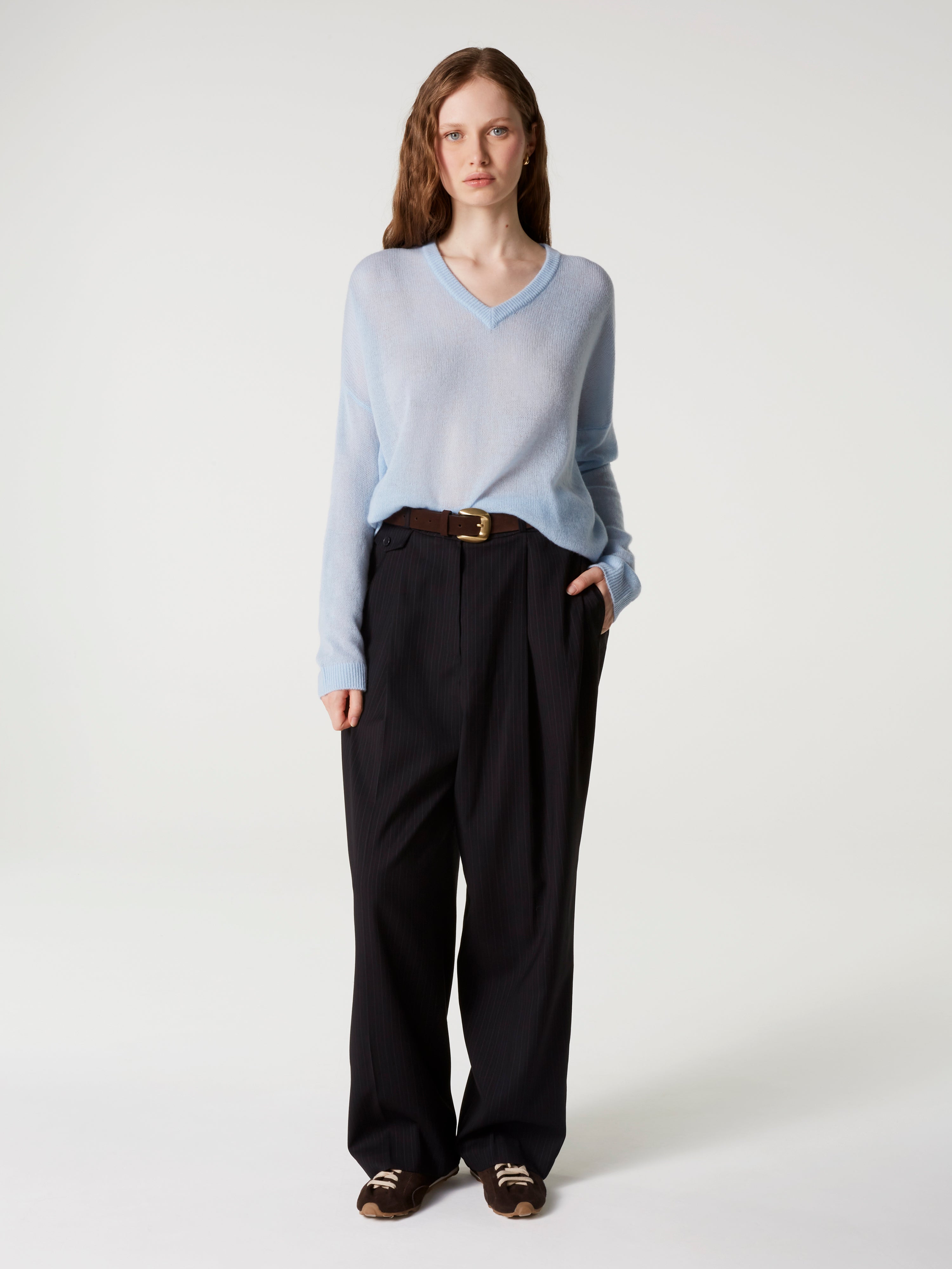 absolut-angelica-kaschmirpullover-damen-v-ausschnitt-oversize-hellblau-leichtkas image 2