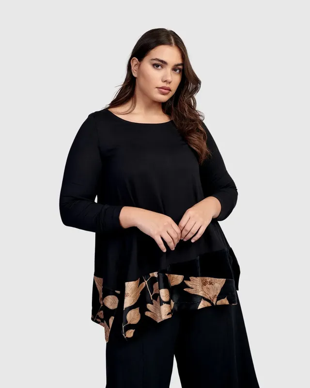 alembika-gillian-trapeze-top-floral image 1