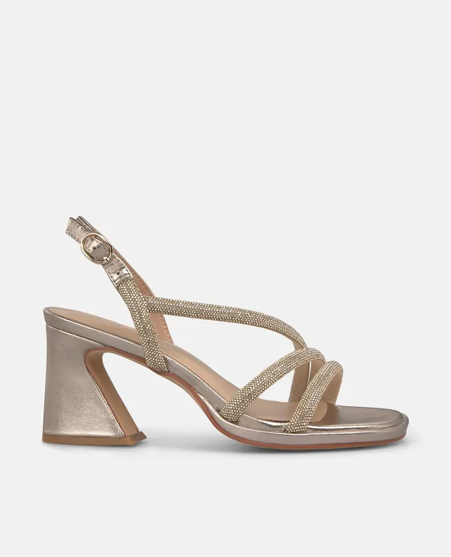 alma-en-pena-metallic-riemen-sandalette-bronze-8-5-cm image 1
