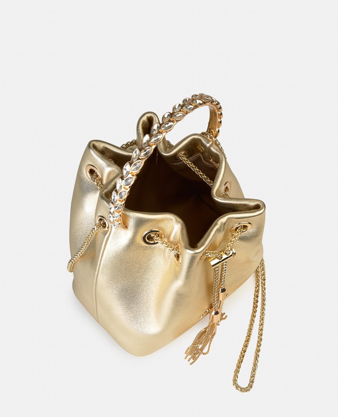 alma-en-pena-bowler-bag-mit-anh-nger-gold image 3