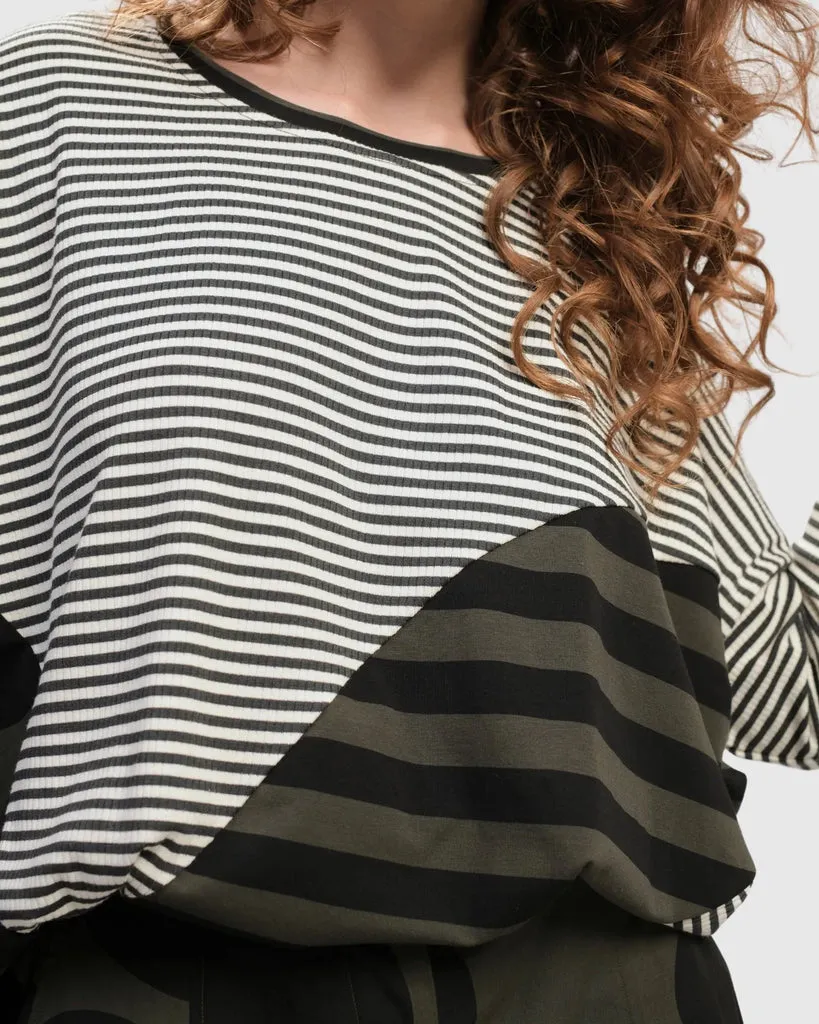 alembika-urban-twister-top-stripes-pullover-oberteil image 1