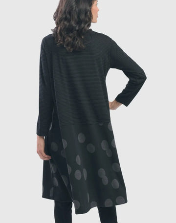 alembika-fallon-shift-kleid-circles-stripes image 8