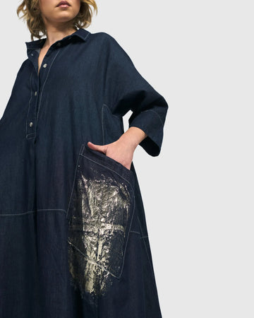 alembika-tacoma-trapeze-kleid-denim image 4