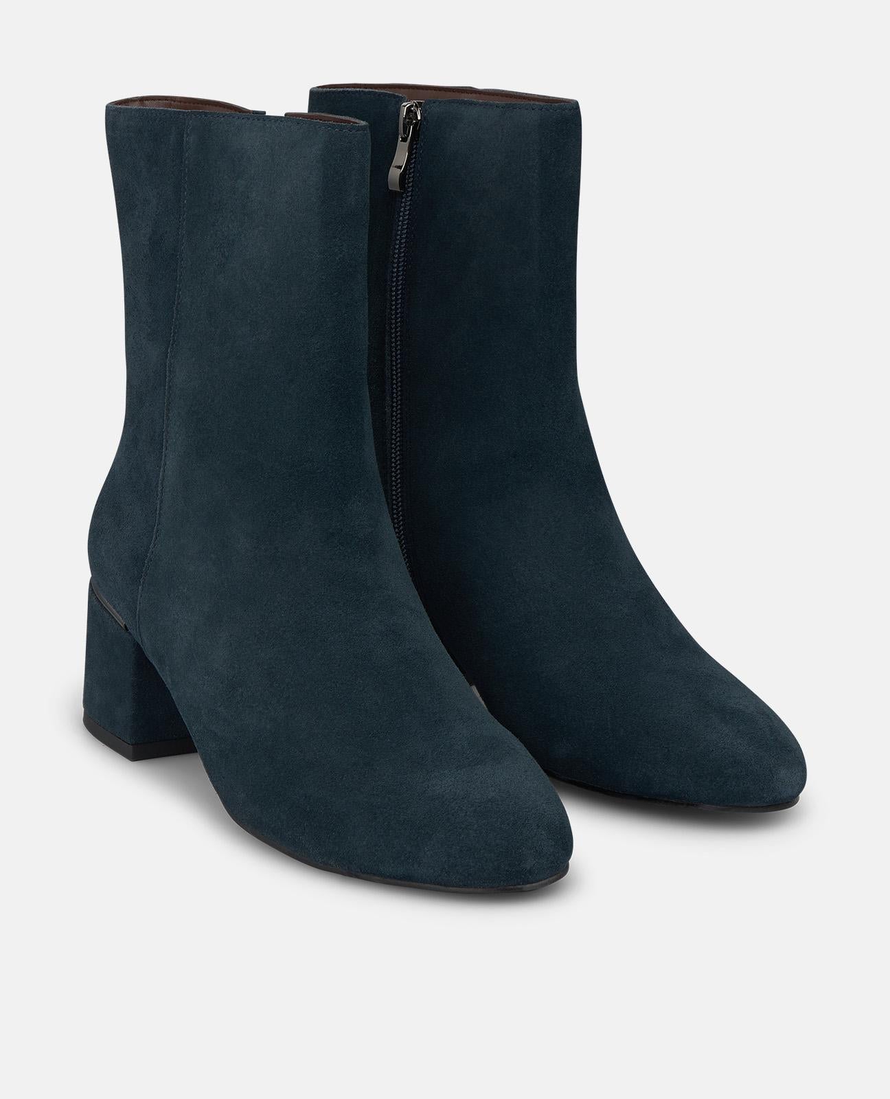 alma-en-pena-stiefelette-mit-rei-verschluss-hellblau-5-5-cm-blockabsatz image 2